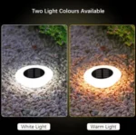 LUZ LED DE JARDIN CON PANEL SOLAR - Imagen 8