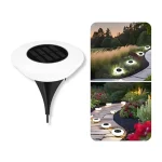 LUZ LED DE JARDIN CON PANEL SOLAR