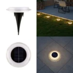 LUZ LED DE JARDIN CON PANEL SOLAR - Imagen 3